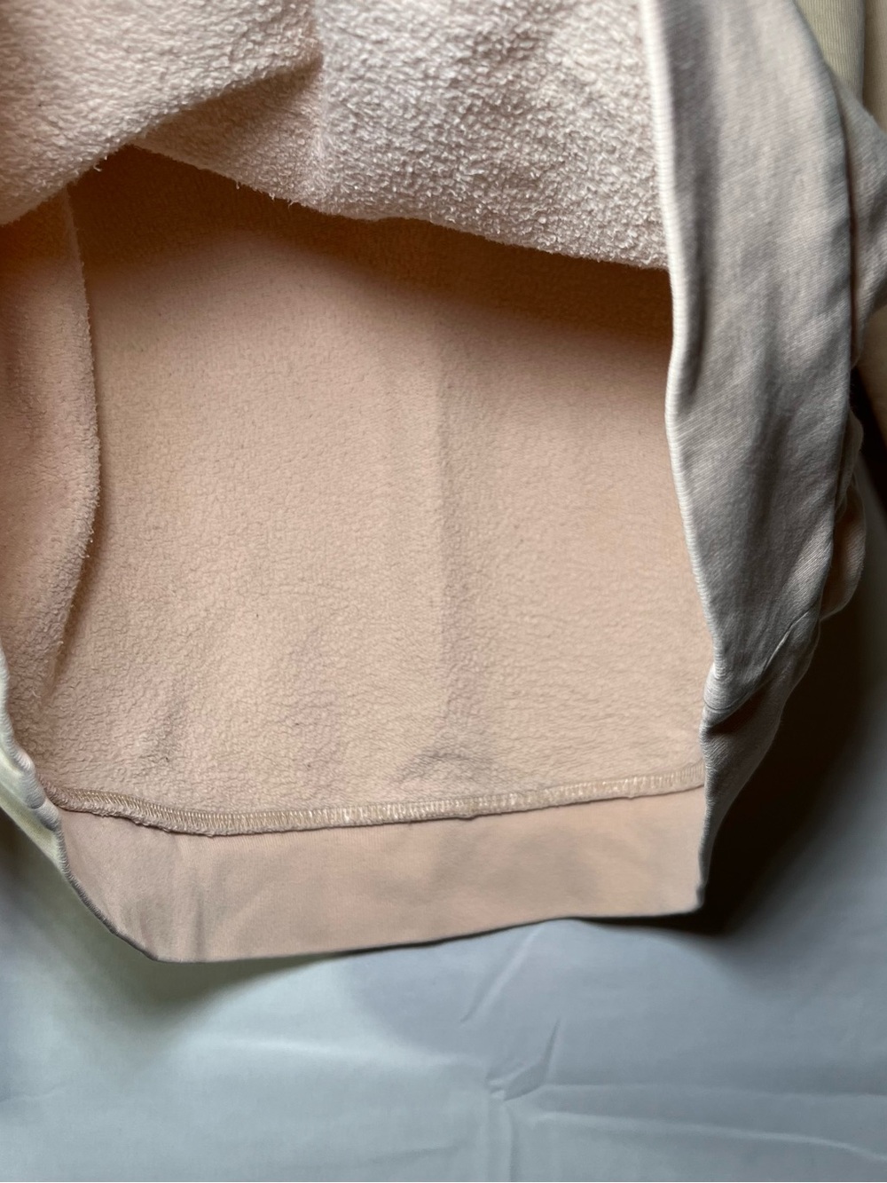 Reformation Jeans Organic Cotton Crewneck Sweatshirt Cream Beige XS - Picture 9 of 15